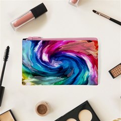 Water Paint Cosmetic Bag (XS) from ArtsNow.com Front