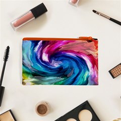 Water Paint Cosmetic Bag (XS) from ArtsNow.com Back