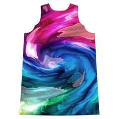 Water Paint Shoulder Cutout Velvet One Piece from ArtsNow.com Back