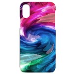 Water Paint iPhone X/XS Black UV Print Case