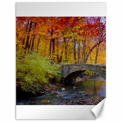 Stone Country Bridge Canvas 12  x 16  from ArtsNow.com 11.86 x15.41  Canvas - 1