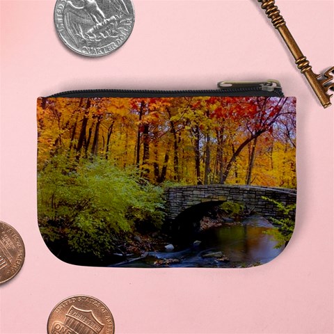 Stone Country Bridge Mini Coin Purse from ArtsNow.com Back