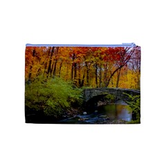 Stone Country Bridge Cosmetic Bag (Medium) from ArtsNow.com Back