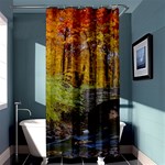 Stone Country Bridge Shower Curtain 36  x 72  (Stall)