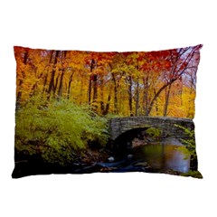 Stone Country Bridge Pillow Case (Two Sides) from ArtsNow.com Back