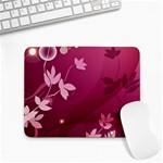 Pink Flower Art Small Mousepad