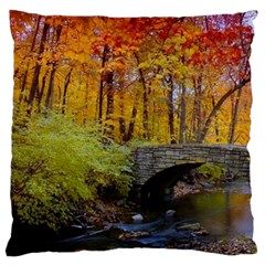 Stone Country Bridge Standard Flano Cushion Case (Two Sides) from ArtsNow.com Front