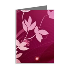 Pink Flower Art Mini Greeting Cards (Pkg of 8) from ArtsNow.com Right