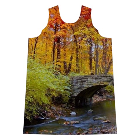 Stone Country Bridge Shoulder Cutout Velvet One Piece from ArtsNow.com Front