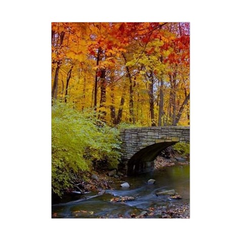 Stone Country Bridge Small Tapestry from ArtsNow.com Front