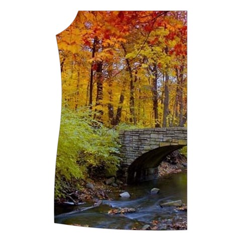 Stone Country Bridge Women s Button Up Vest from ArtsNow.com Front Right