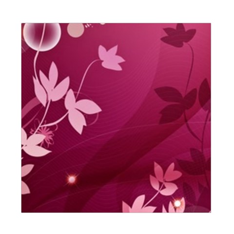 Pink Flower Art Duvet Cover Double Side (Full/ Double Size) from ArtsNow.com Back