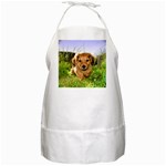 Puppy In Grass BBQ Apron