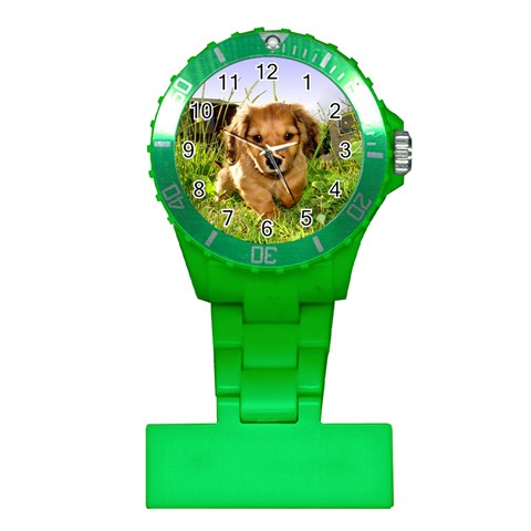 Puppy In Grass Plastic Nurses Watch from ArtsNow.com Front