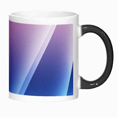 Purple Blue Wave Morph Mug from ArtsNow.com Right