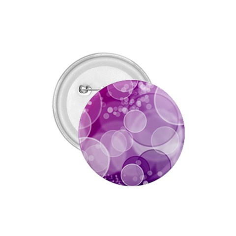 Purple Bubble Art 1.75  Button from ArtsNow.com Front