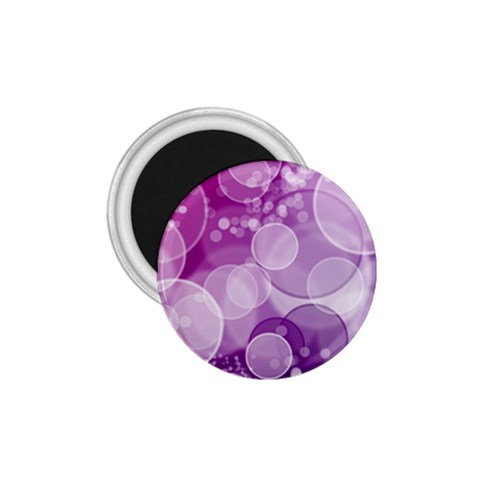 Purple Bubble Art 1.75  Magnet from ArtsNow.com Front