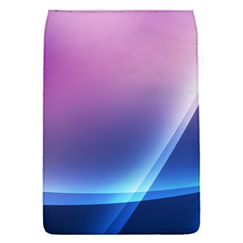 Purple Blue Wave Removable Flap Cover (S) from ArtsNow.com Front