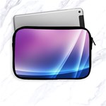 Purple Blue Wave Apple iPad Mini Zipper Case