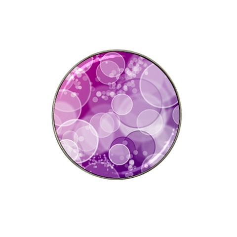 Purple Bubble Art Hat Clip Ball Marker from ArtsNow.com Front