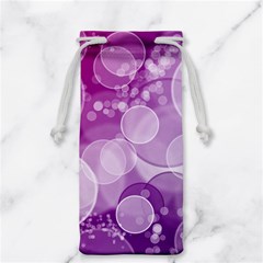 Purple Bubble Art Jewelry Bag from ArtsNow.com Front