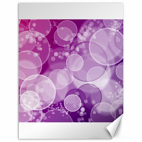 Purple Bubble Art Canvas 12  x 16  from ArtsNow.com 11.86 x15.41  Canvas - 1