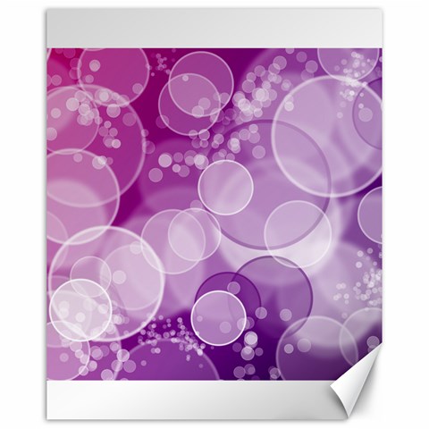 Purple Bubble Art Canvas 16  x 20  from ArtsNow.com 15.75 x19.29  Canvas - 1