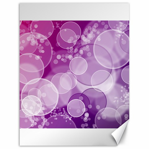 Purple Bubble Art Canvas 18  x 24  from ArtsNow.com 17.8 x23.08  Canvas - 1