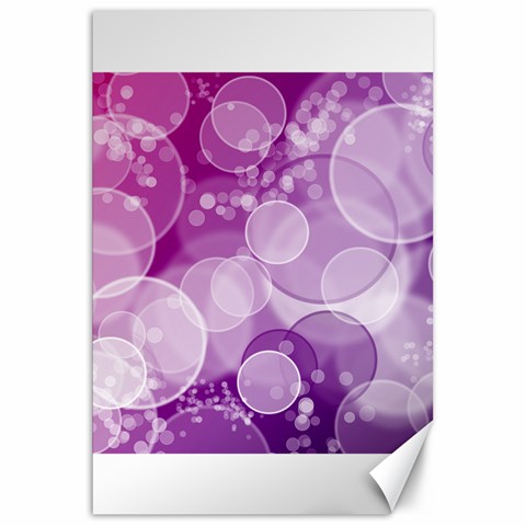 Purple Bubble Art Canvas 20  x 30  from ArtsNow.com 19.62 x28.9  Canvas - 1