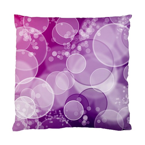 Purple Bubble Art Standard Cushion Case (One Side) from ArtsNow.com Front