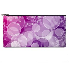 Purple Bubble Art Pencil Case from ArtsNow.com Front