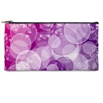 Purple Bubble Art Pencil Case