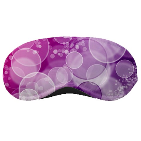 Purple Bubble Art Sleeping Mask from ArtsNow.com Front