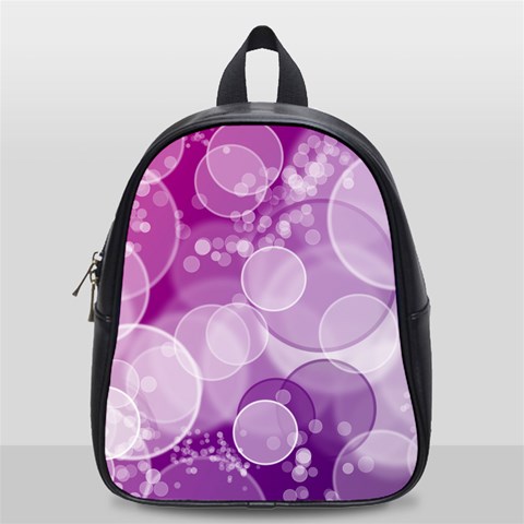 Purple Bubble Art School Bag (Small) from ArtsNow.com Front