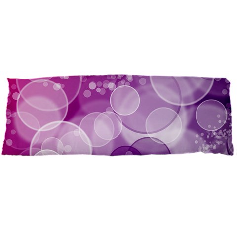 Purple Bubble Art Body Pillow Case Dakimakura (Two Sides) from ArtsNow.com Front