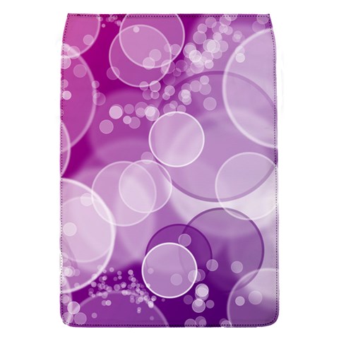 Purple Bubble Art Removable Flap Cover (S) from ArtsNow.com Front