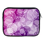 Purple Bubble Art Apple iPad Zipper Case