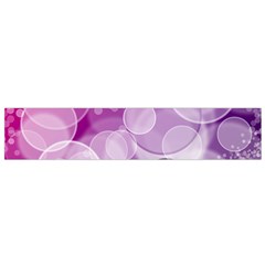 Purple Bubble Art Small Flano Scarf from ArtsNow.com Front