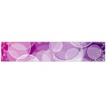 Purple Bubble Art Large Flano Scarf 