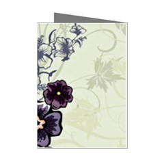 Purple Flower Art Mini Greeting Cards (Pkg of 8) from ArtsNow.com Left