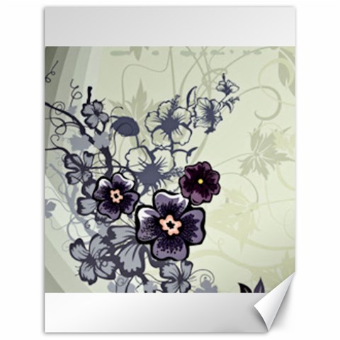 Purple Flower Art Canvas 12  x 16  from ArtsNow.com 11.86 x15.41  Canvas - 1