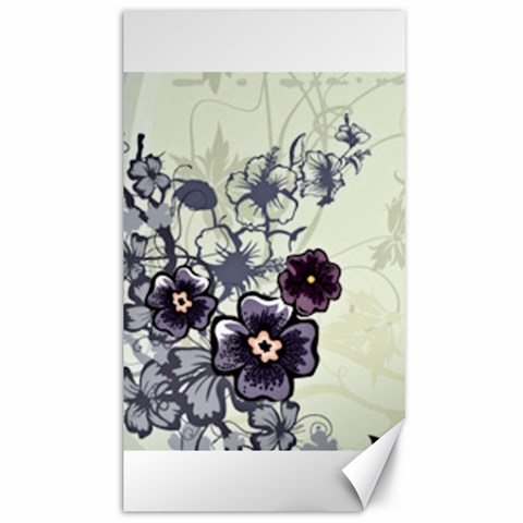 Purple Flower Art Canvas 40  x 72  from ArtsNow.com 39.28 x69.23  Canvas - 1