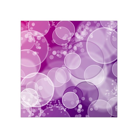 Purple Bubble Art Square Tapestry (Small) from ArtsNow.com Front