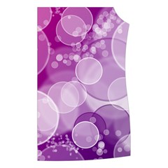 Purple Bubble Art Women s Button Up Vest from ArtsNow.com Front Left