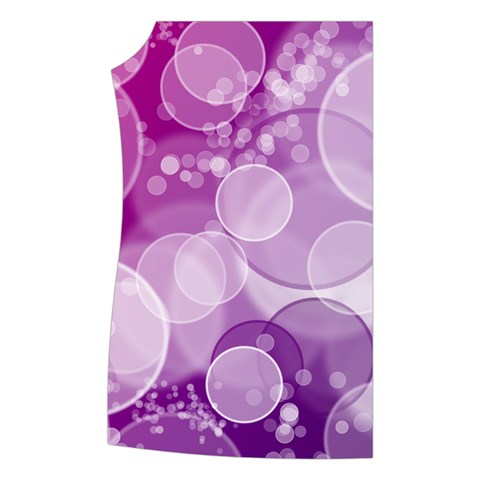 Purple Bubble Art Women s Button Up Vest from ArtsNow.com Front Right