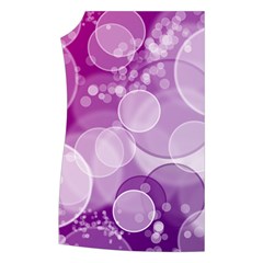 Purple Bubble Art Women s Button Up Vest from ArtsNow.com Front Right