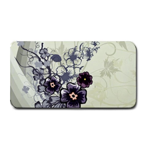 Purple Flower Art Medium Bar Mat from ArtsNow.com 16 x8.5  Bar Mat