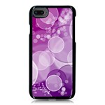 Purple Bubble Art iPhone 8 Seamless Case (Black)