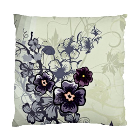 Purple Flower Art Standard Cushion Case (One Side) from ArtsNow.com Front