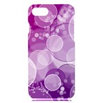 Purple Bubble Art iPhone 7/8 Black UV Print Case